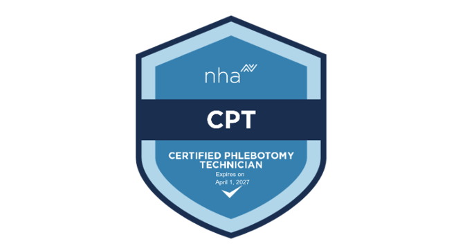 NHA Certified Phlebotomy Technician